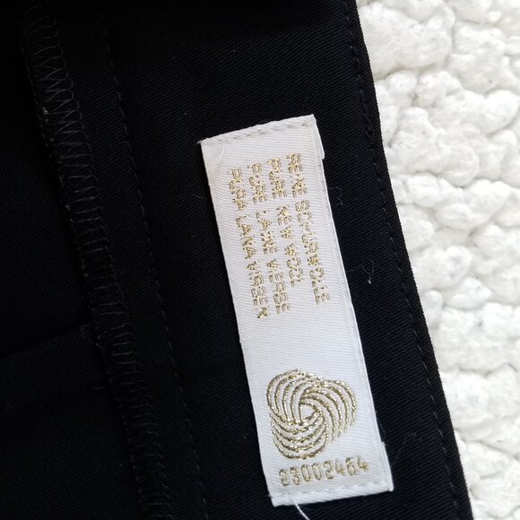 Escada Black Pants Women's 34 - Picture 3 of 4